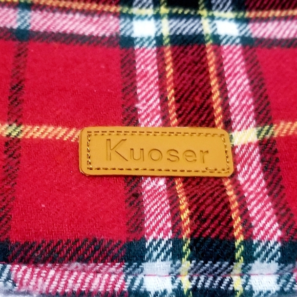 Kuoser Plaid Dog Jacket - Picture 8 of 13